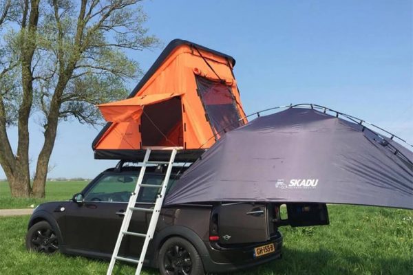 Hard-shell daktent