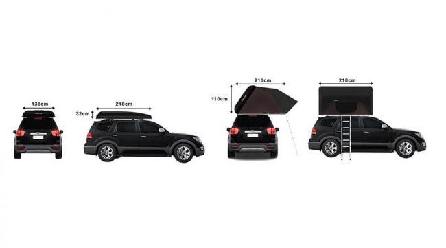 CAMPWERK iKamper Skycamp 2.0 180